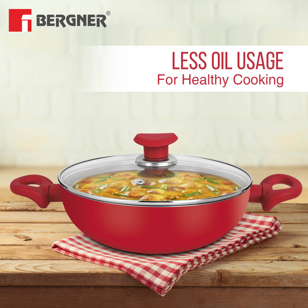 Bellini Plus Non-Stick 4 Pcs Cookware Set - Induction Bottom