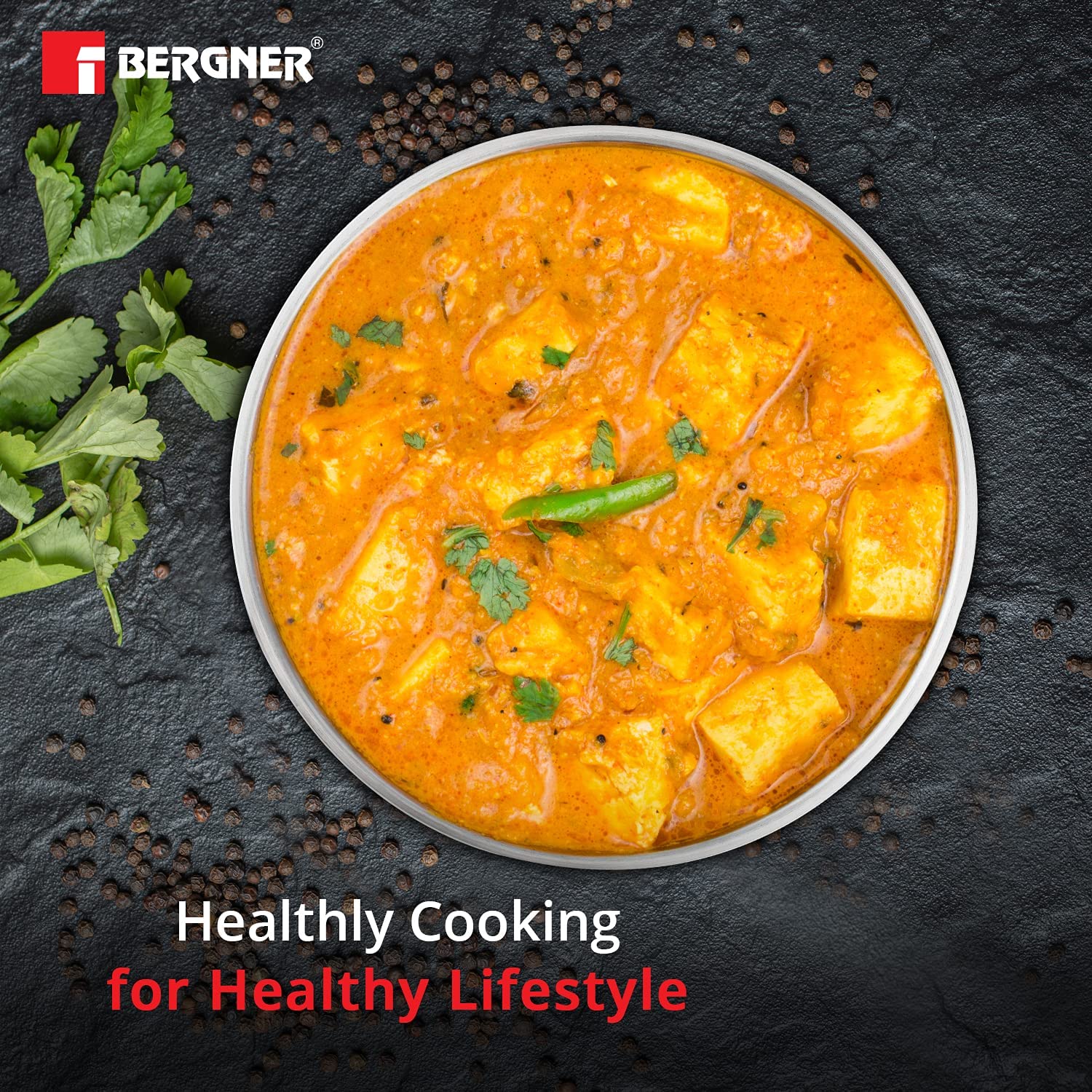 Argent TriPly Stainless Steel 3 Pcs Tasra Set - Full Induction