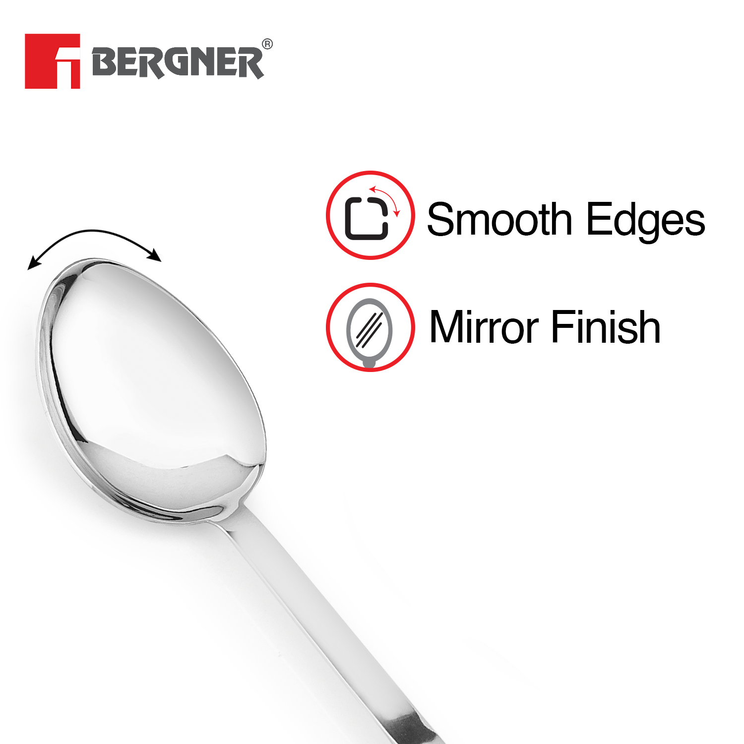 Argent Stainless Steel Serving Spoon 31 cm