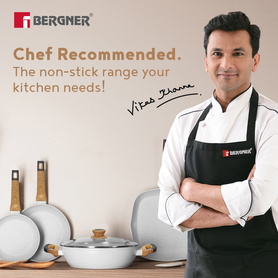 Naturally Forged Aluminum Frypan - Induction Bottom