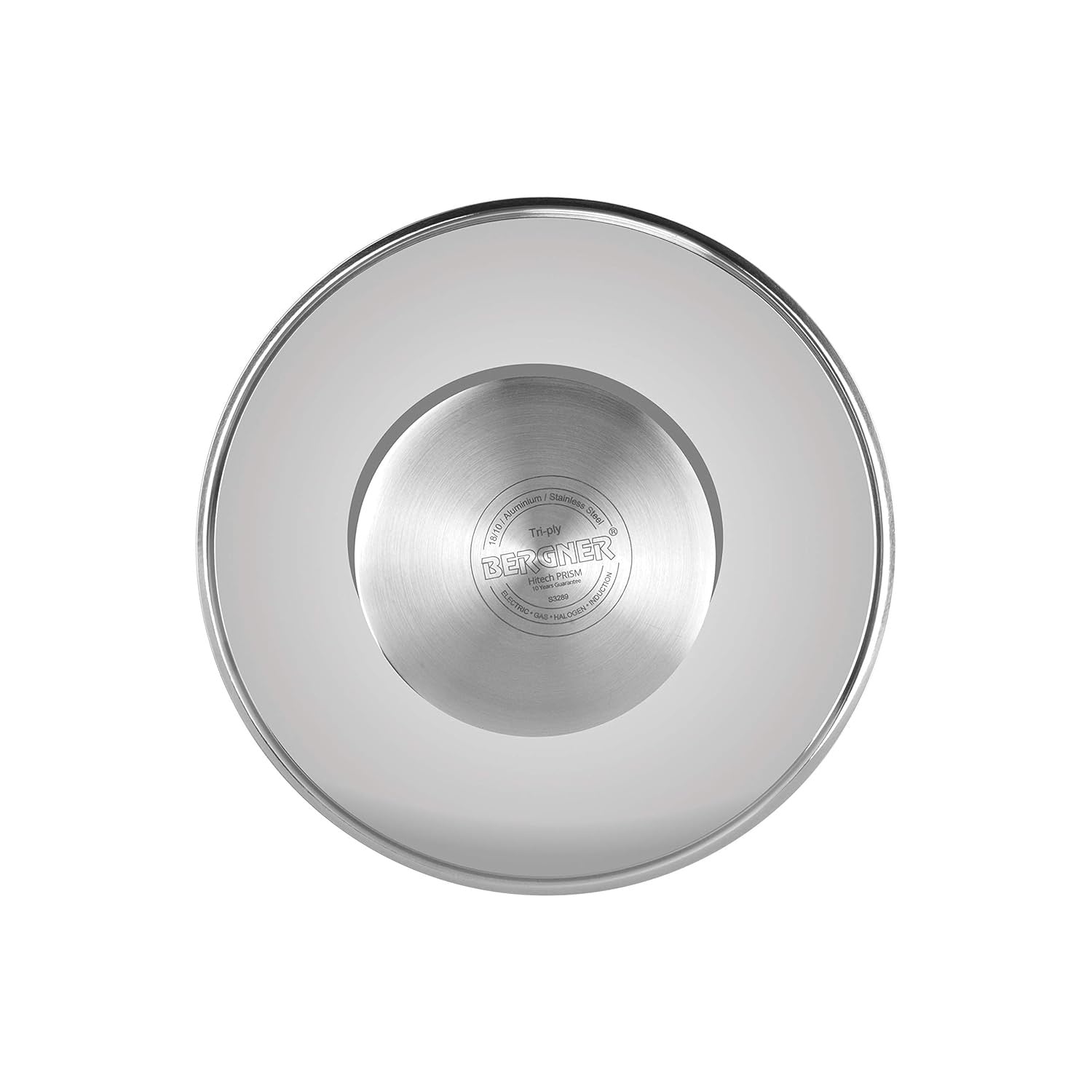 Hitech Tri-Ply Stainless Steel Non-Stick Tasra, PFOA-free - Induction Bottom