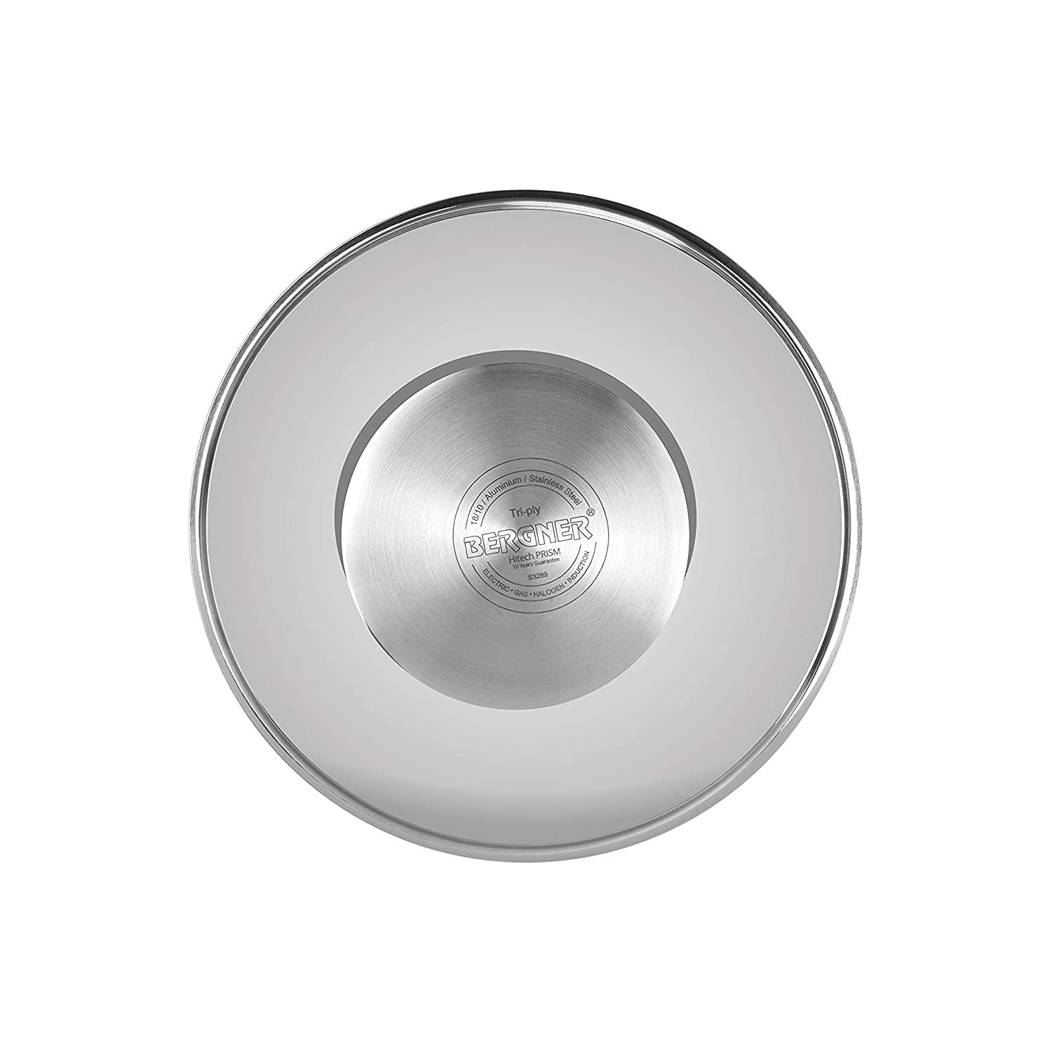 Hitech Tri-Ply Stainless Steel Non-Stick Tasra, PFOA-free - Induction Bottom