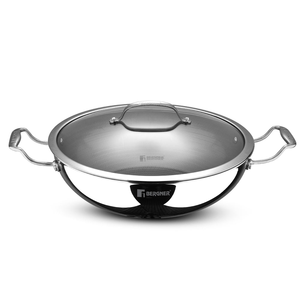 Hi-Tech Giro x Ceramic 32cm (5.8L) Kadai - Induction Bottom