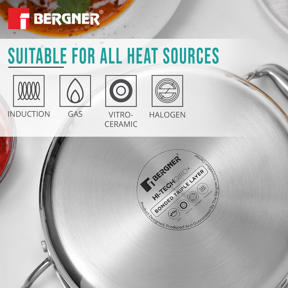 Hi-Tech Giro X Ceramic 28cm (8.2 L) Casserole - Induction Bottom