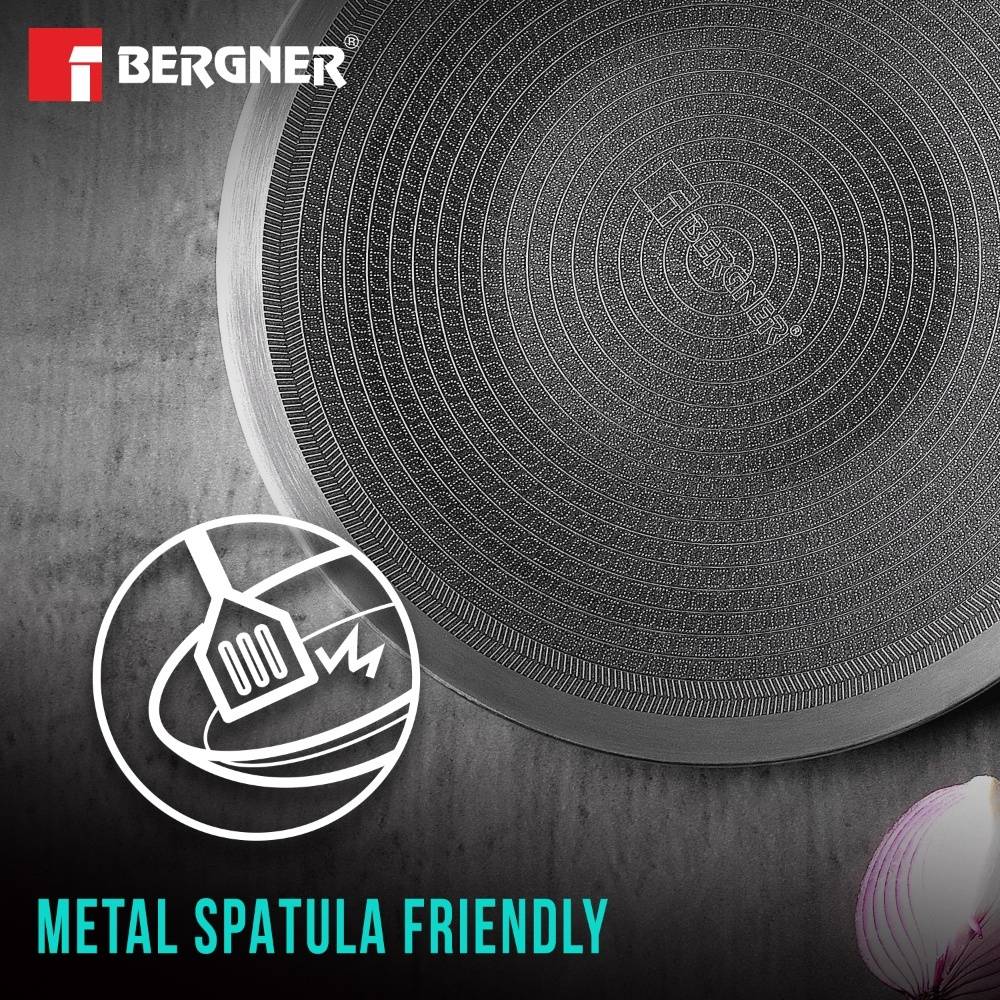 Hi-Tech Tri-Ply Stainless Steel 28cm Non-Stick Roti Tawa