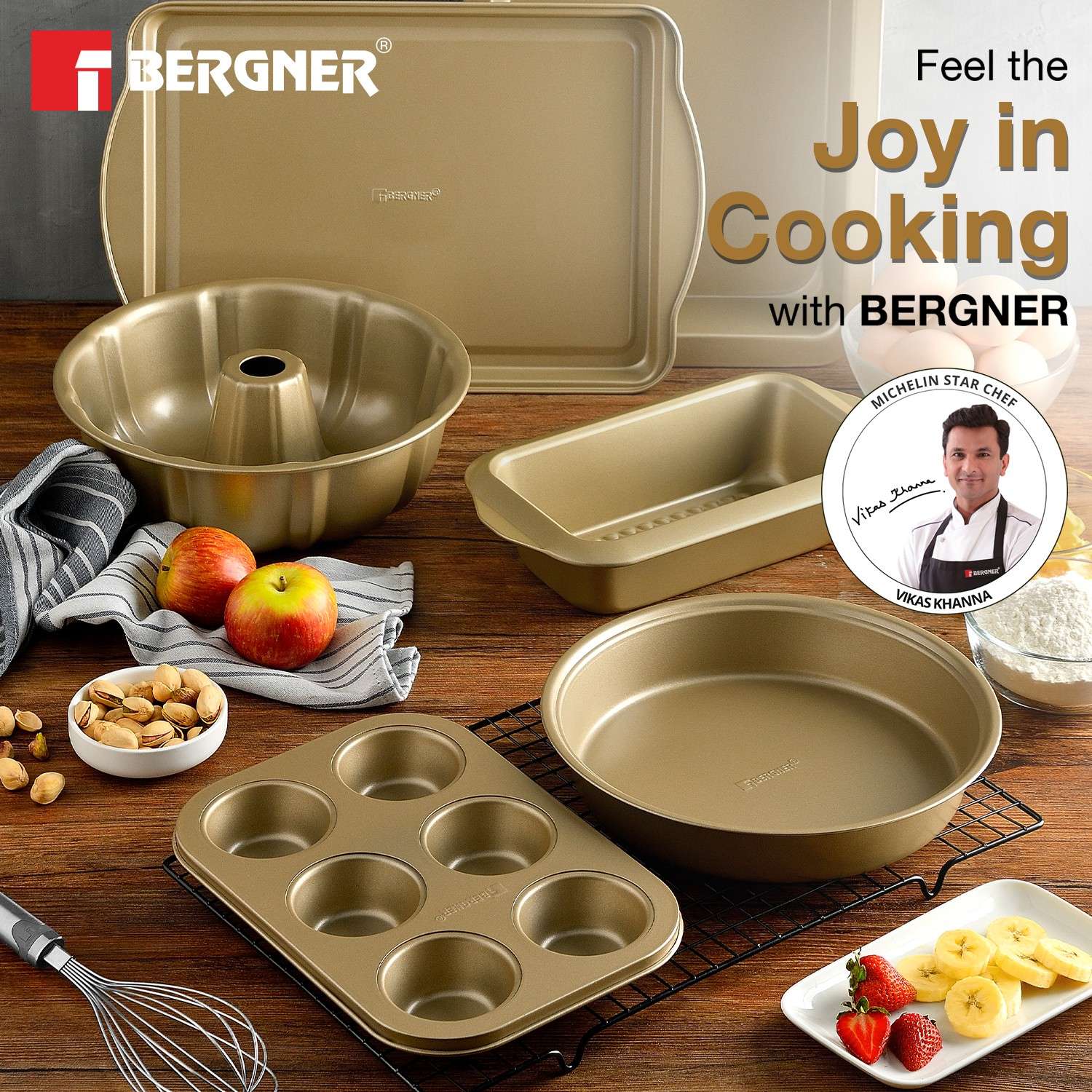 Cento Carbon Steel Round Bundform Pan 25.5cm