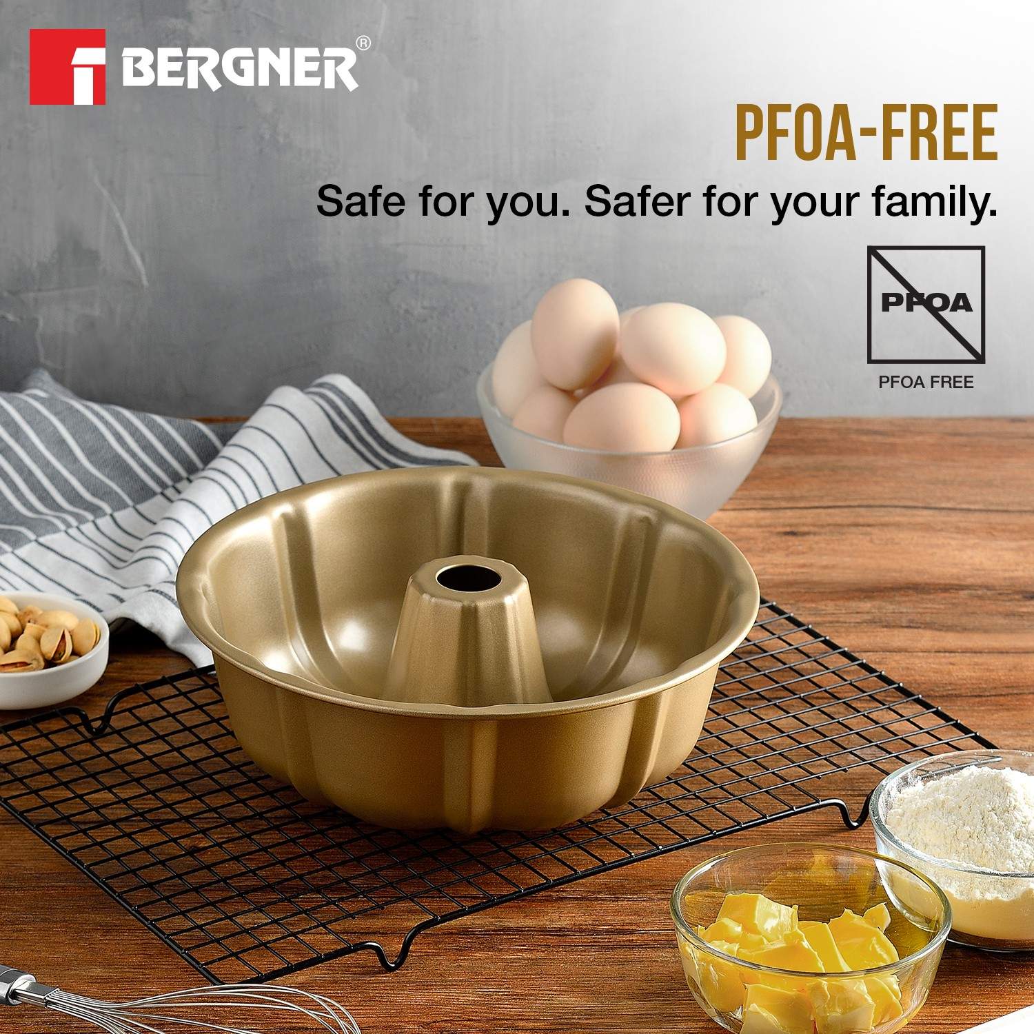 Cento Carbon Steel Round Bundform Pan 25.5cm