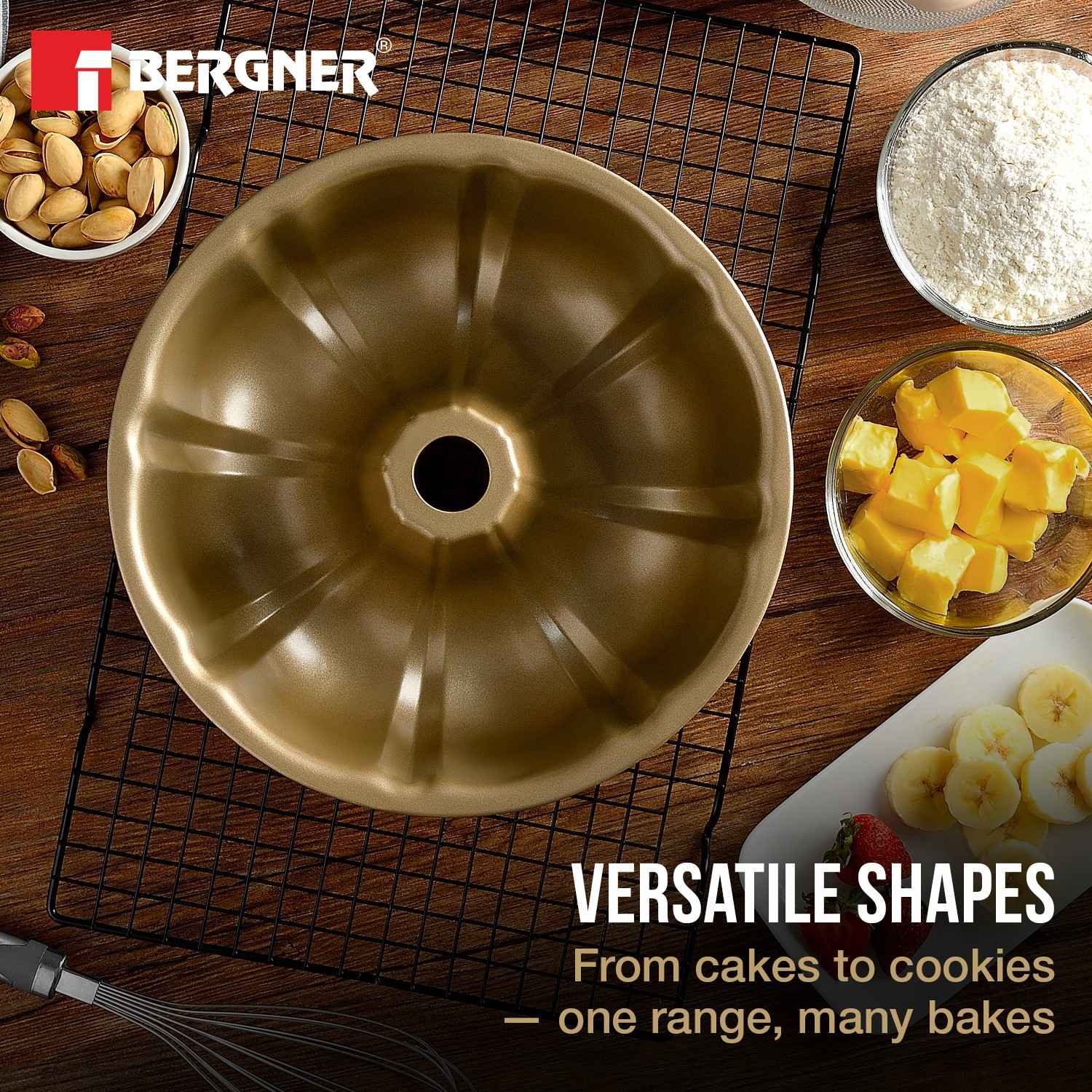 Cento Carbon Steel Round Bundform Pan 25.5cm