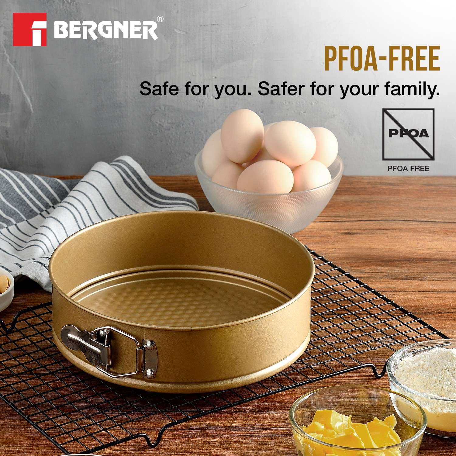 Cento Carbon Steel Round 24cm Spring Form