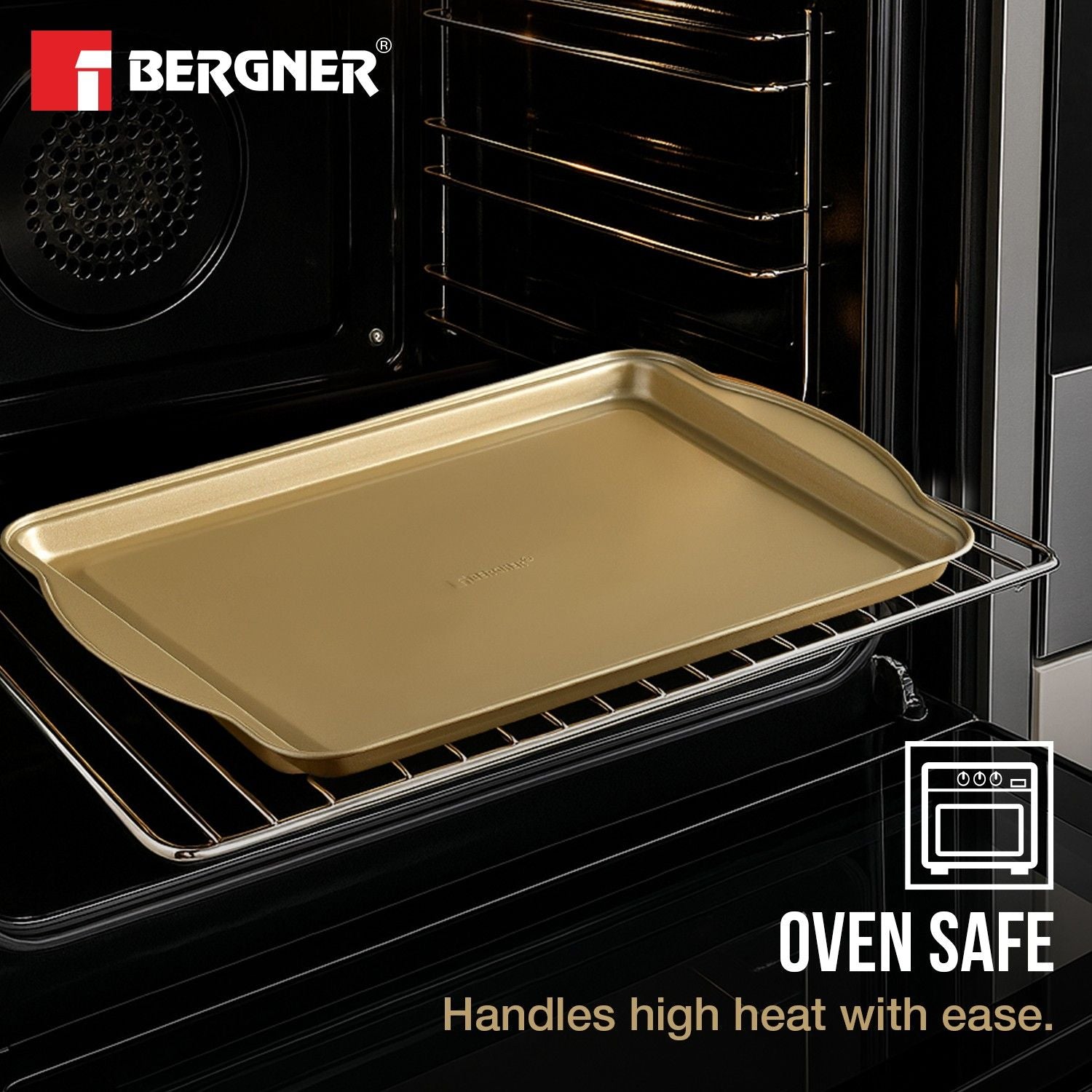 Cento Carbon Steel Rectangle Large Oven Tray 38.5x26cm