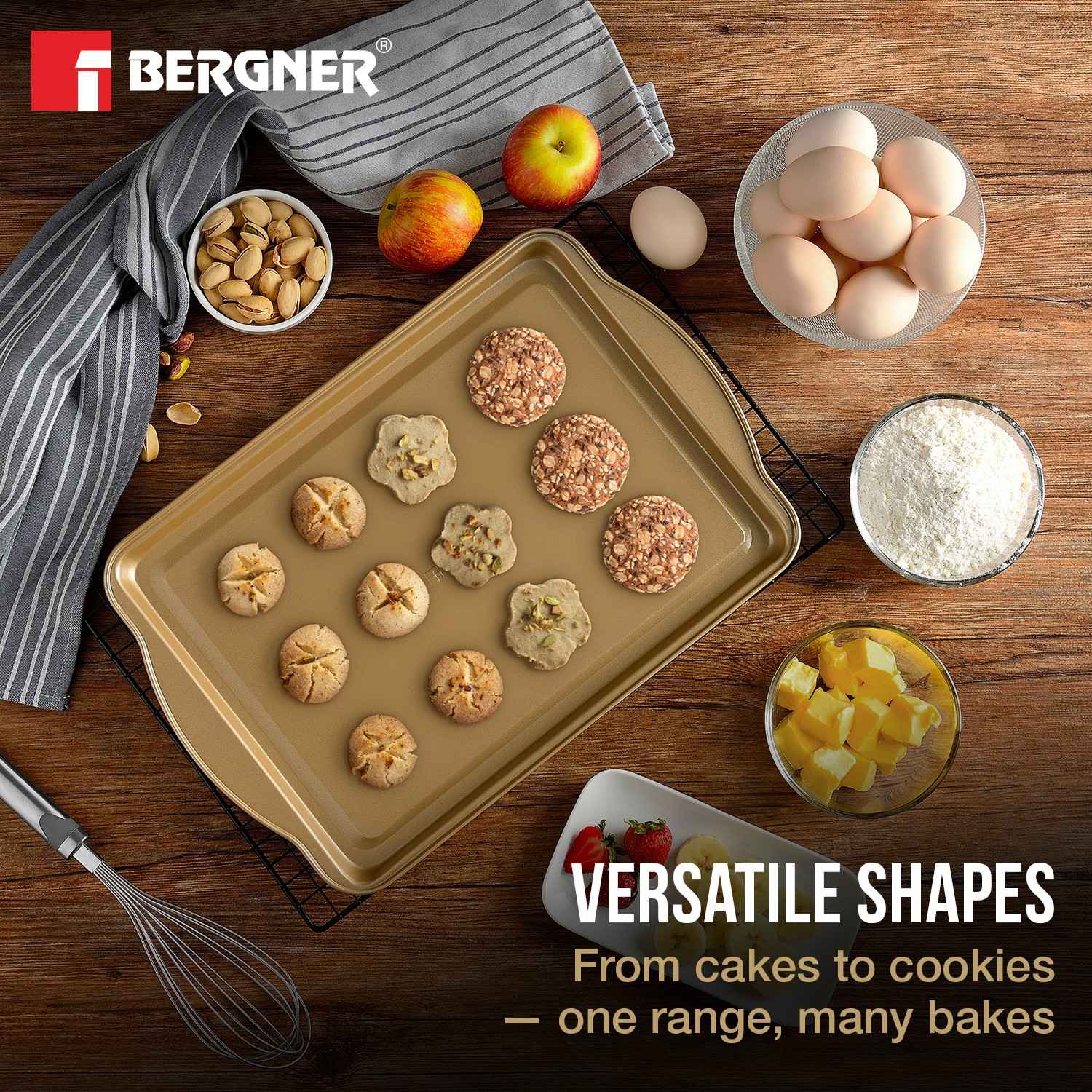 Cento Carbon Steel Rectangle Large Oven Tray 38.5x26cm