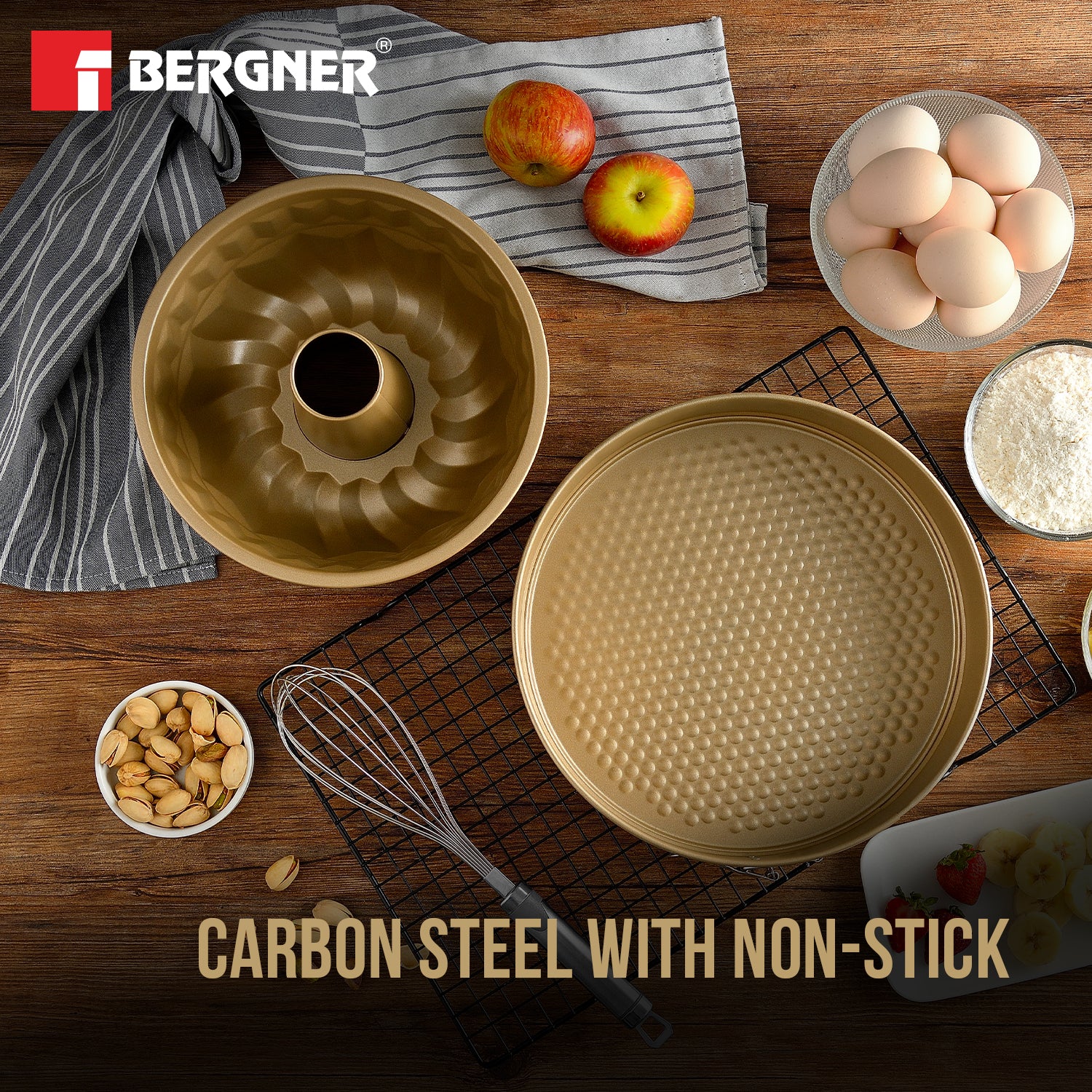 Cento Carbon Steel 2 Pcs Bakeware Set