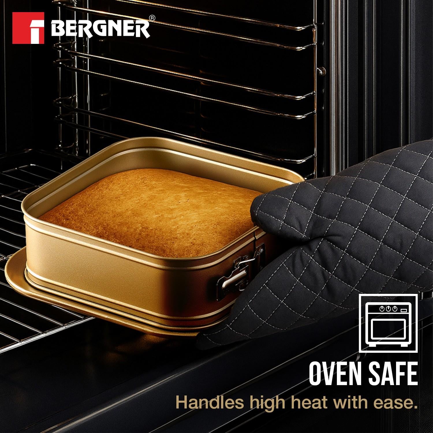 Cento Carbon Steel Square Springfrom Pan 24x24cm