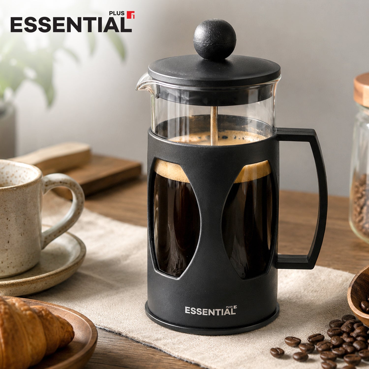 Essential Plus Borosilicate Glass 350 ml Coffee Plunger