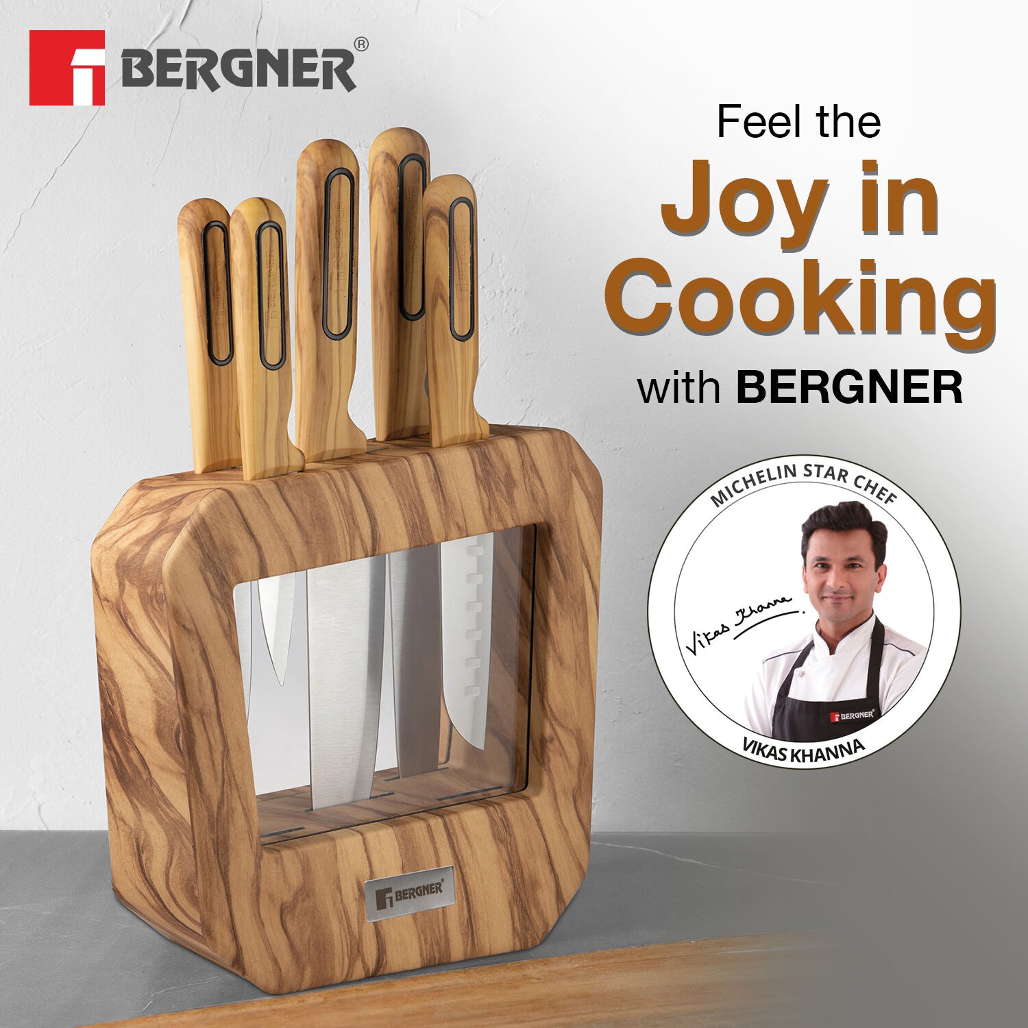 Olive Garden Stainless Steel 6 Pcs Knife Set