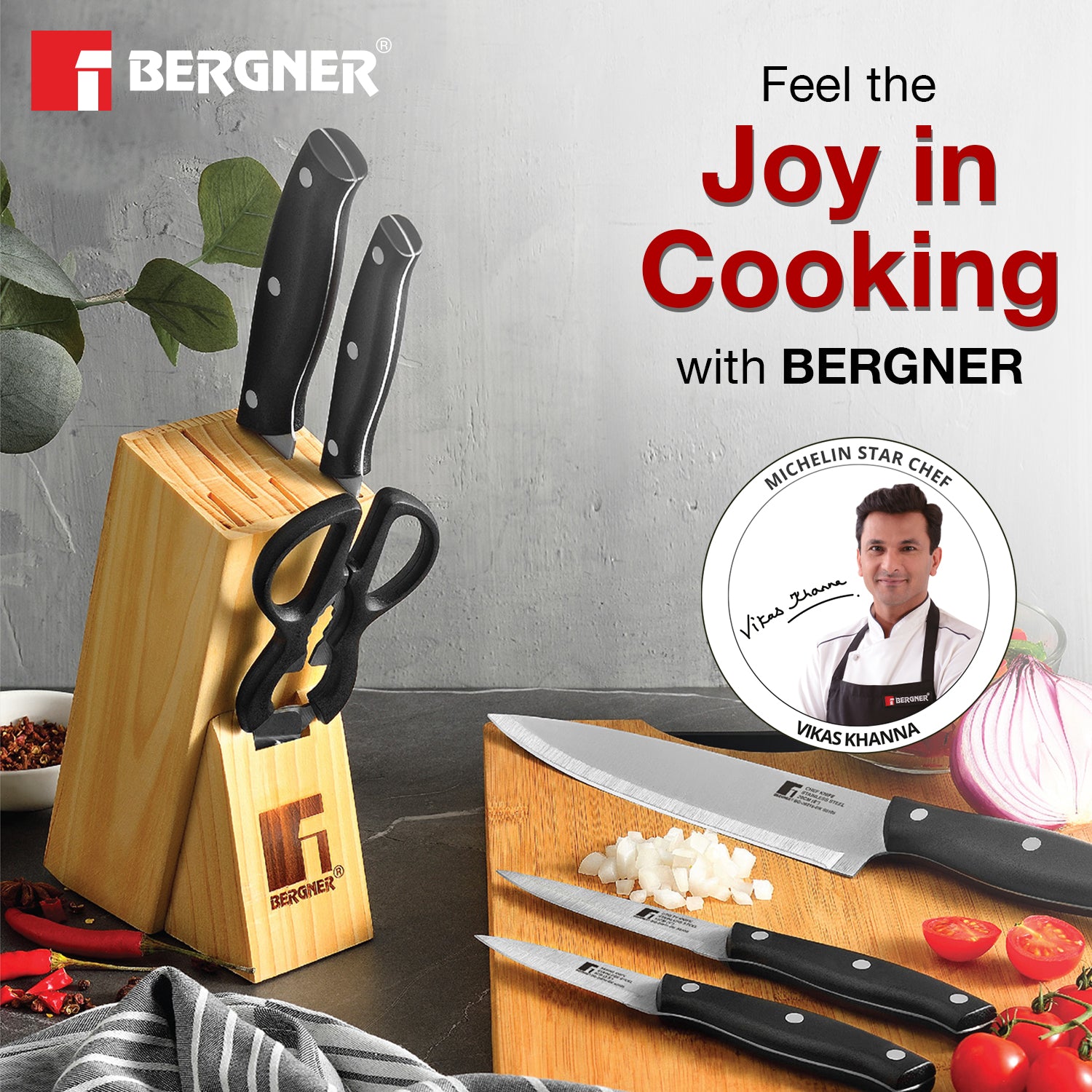 Düsseldorf 7-Pieces Stainless Steel Knife Set