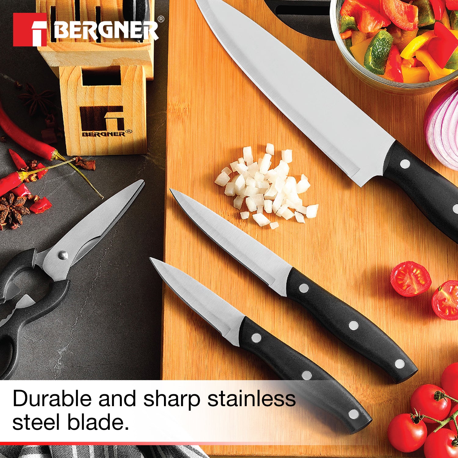 Düsseldorf 7-Pieces Stainless Steel Knife Set