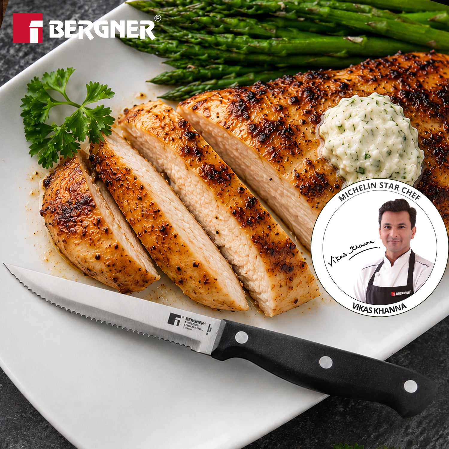 Essential Plus Stainless Steel Steak Knife 11.25cm