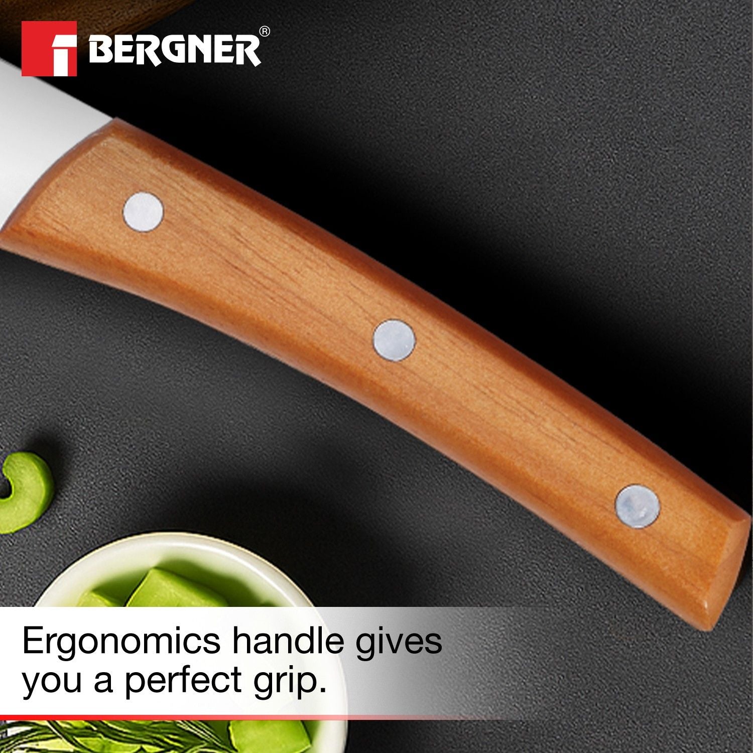 Nature Stainless Steel 12.5cm Utility Kitchen Knife