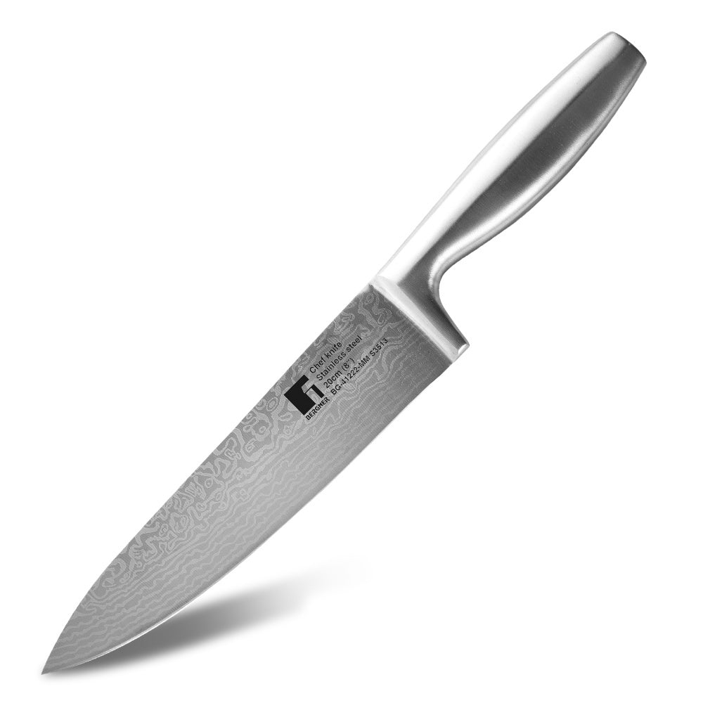 Argent Stainless Steel 20cm Chef Knife, Matt Finish