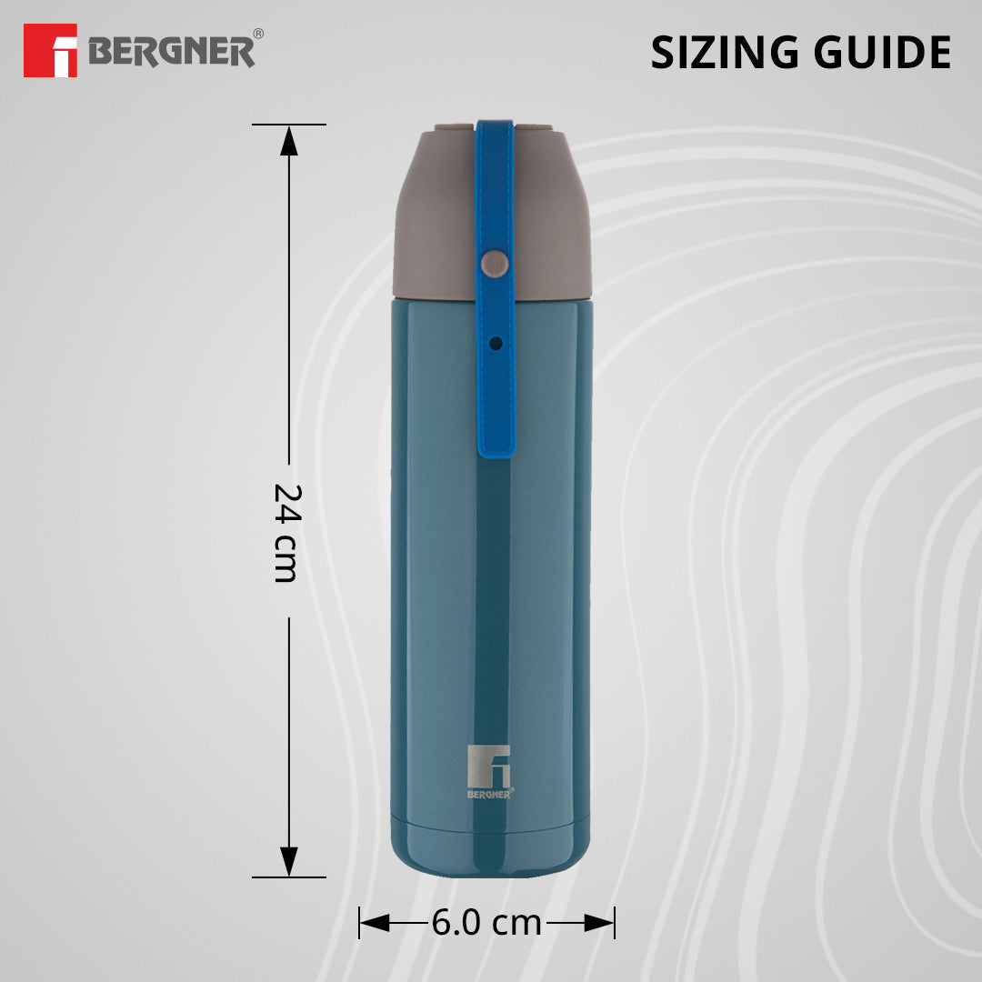 Walking Eleganza Thermosteel Hot and Cold 500ml Flask - Green