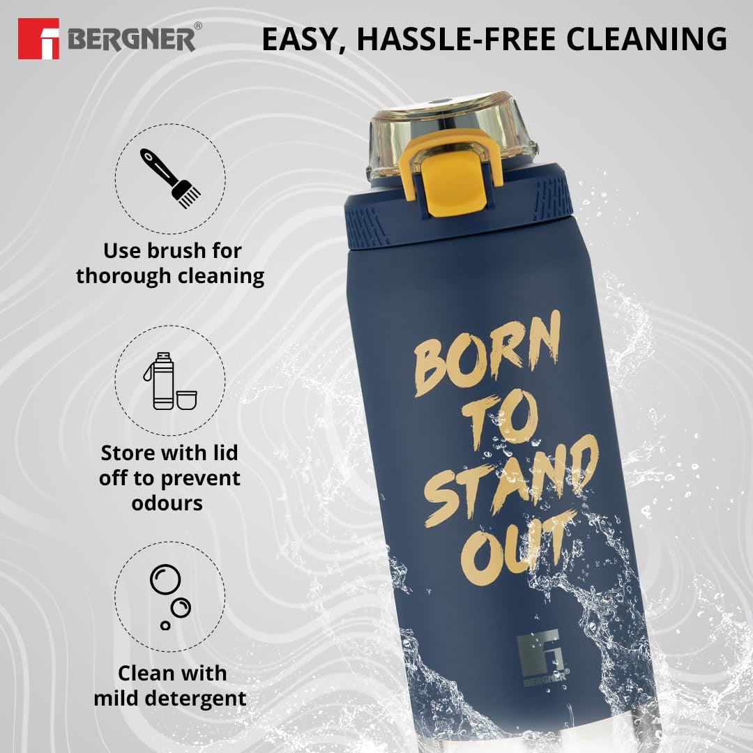 Walking AquaGymPro Thermosteel Hot and Cold 1100 ml Flask - Dark Blue