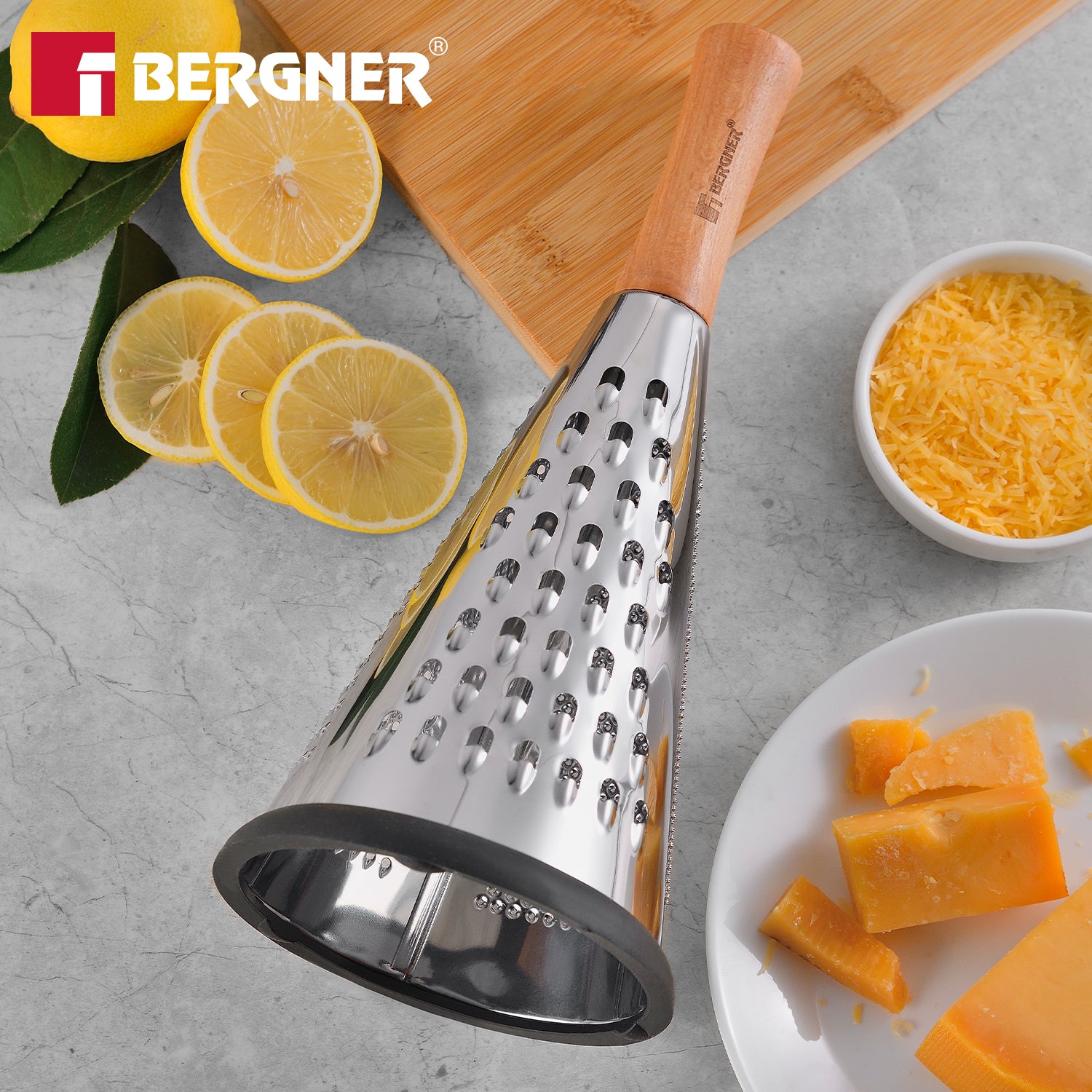 Naturally Stainless Steel Cone Grater
