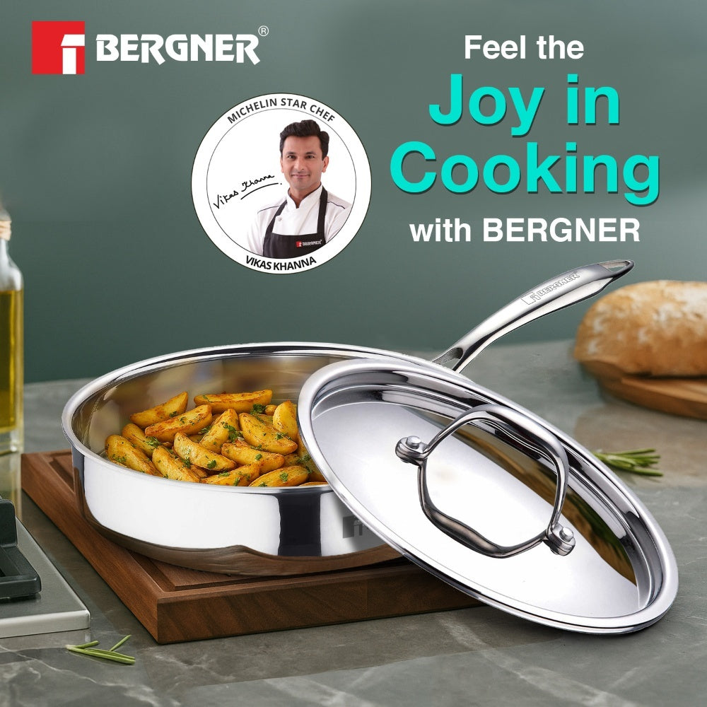Argent Tri-Ply Stainless Steel Sautepan