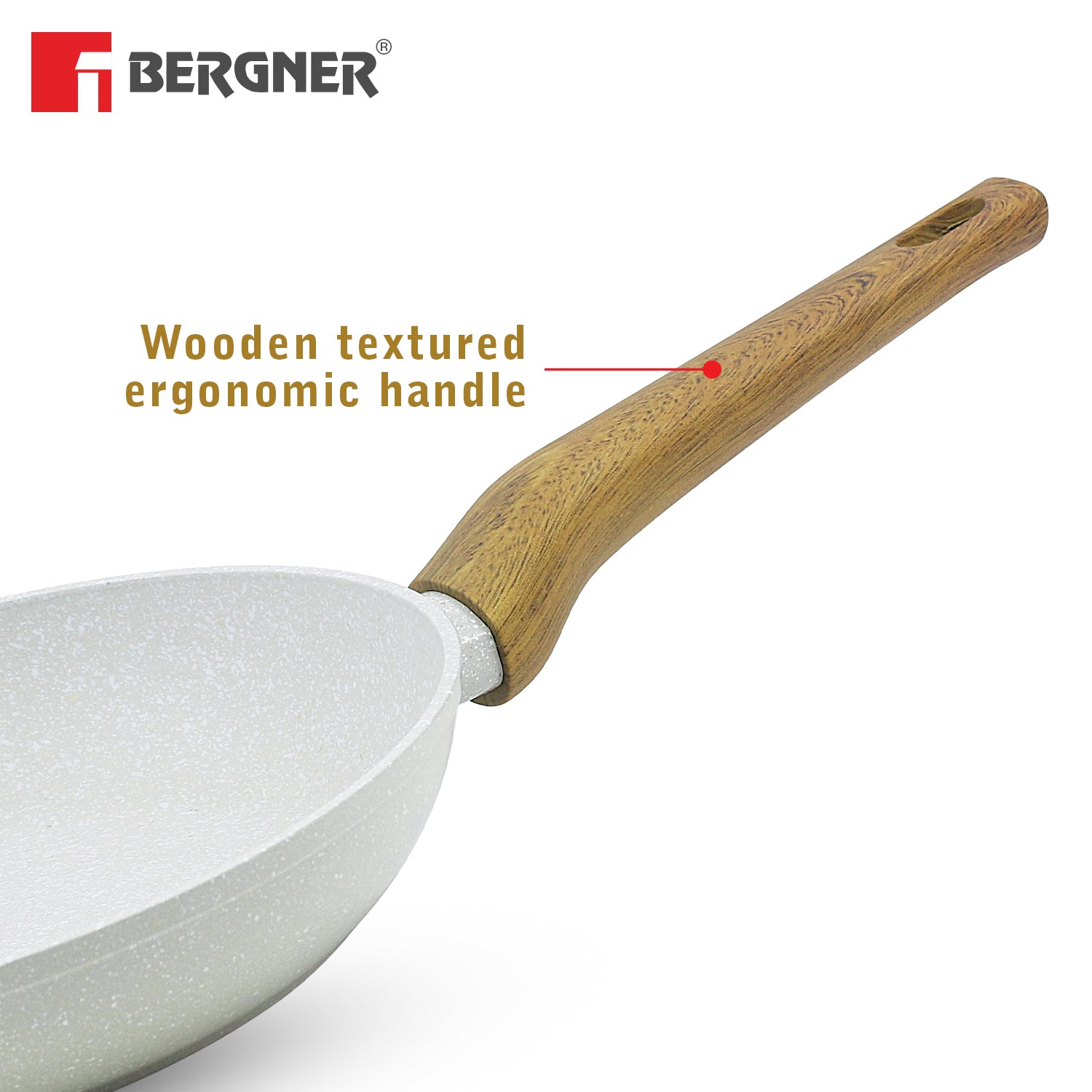 Naturally Forged Aluminum 20cm Frypan