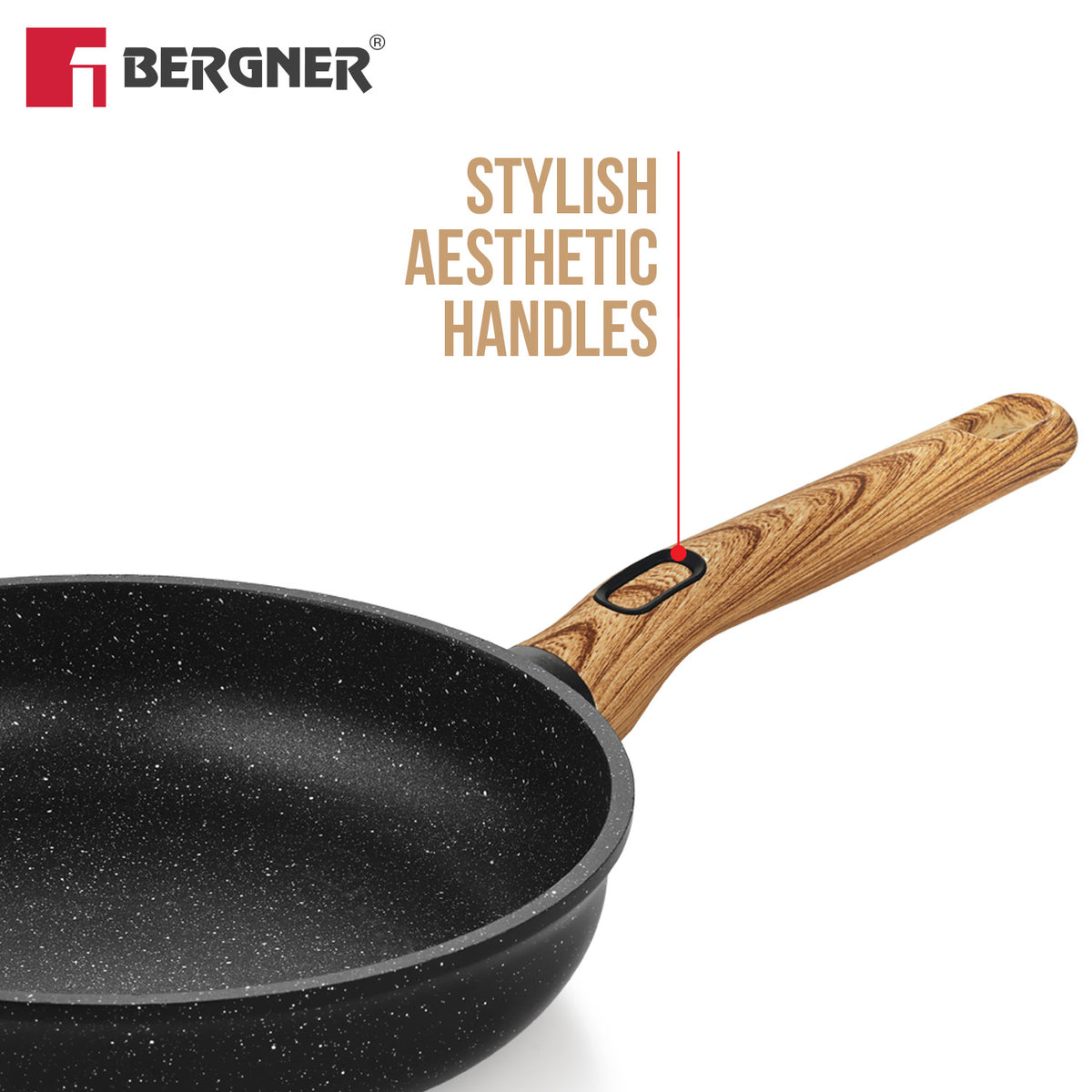 Sienna Elite Granite Frypan non-stick 24cm (2L)
