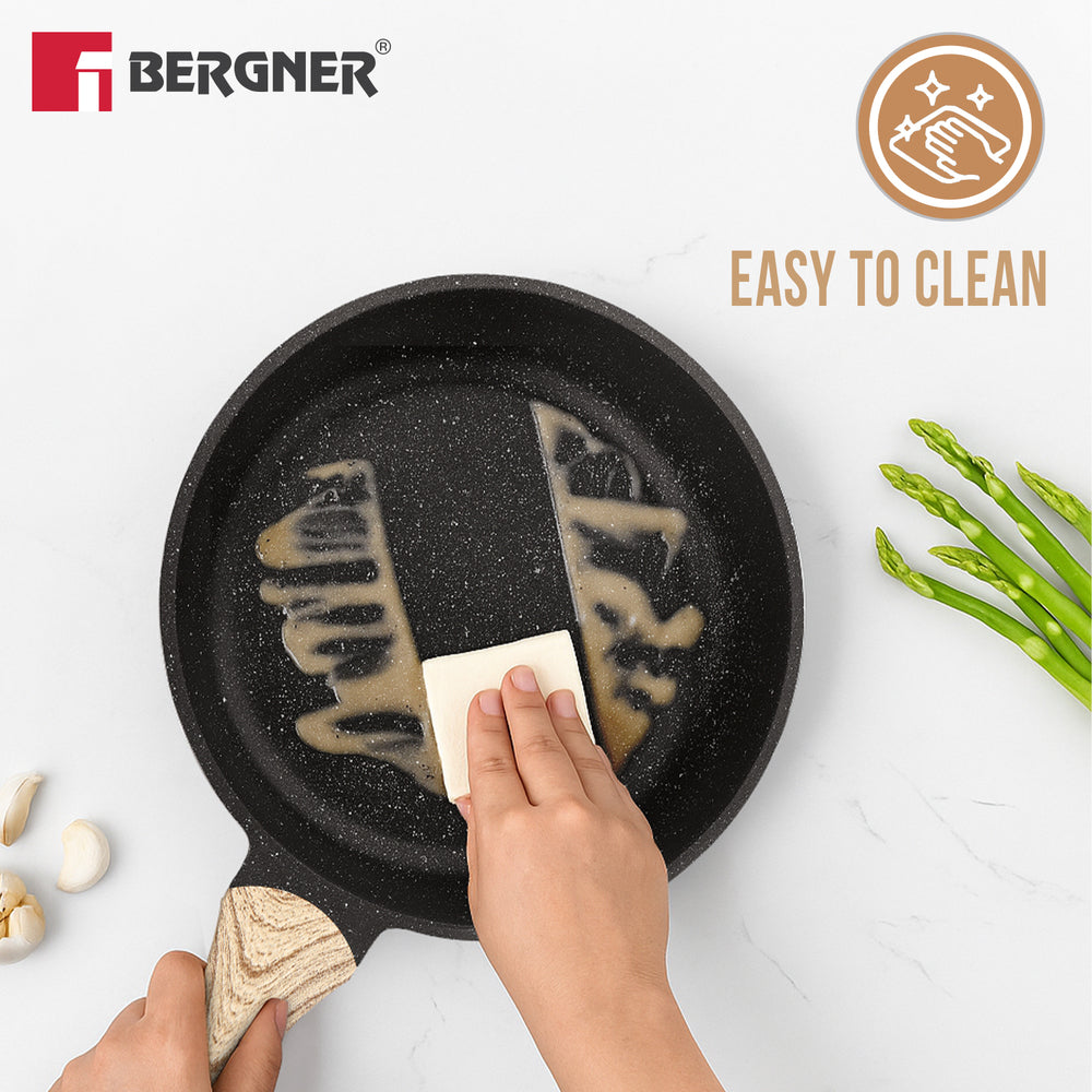 Bergner Sienna Elite 5 Pcs Non-Stick Cookware Set - Induction Bottom