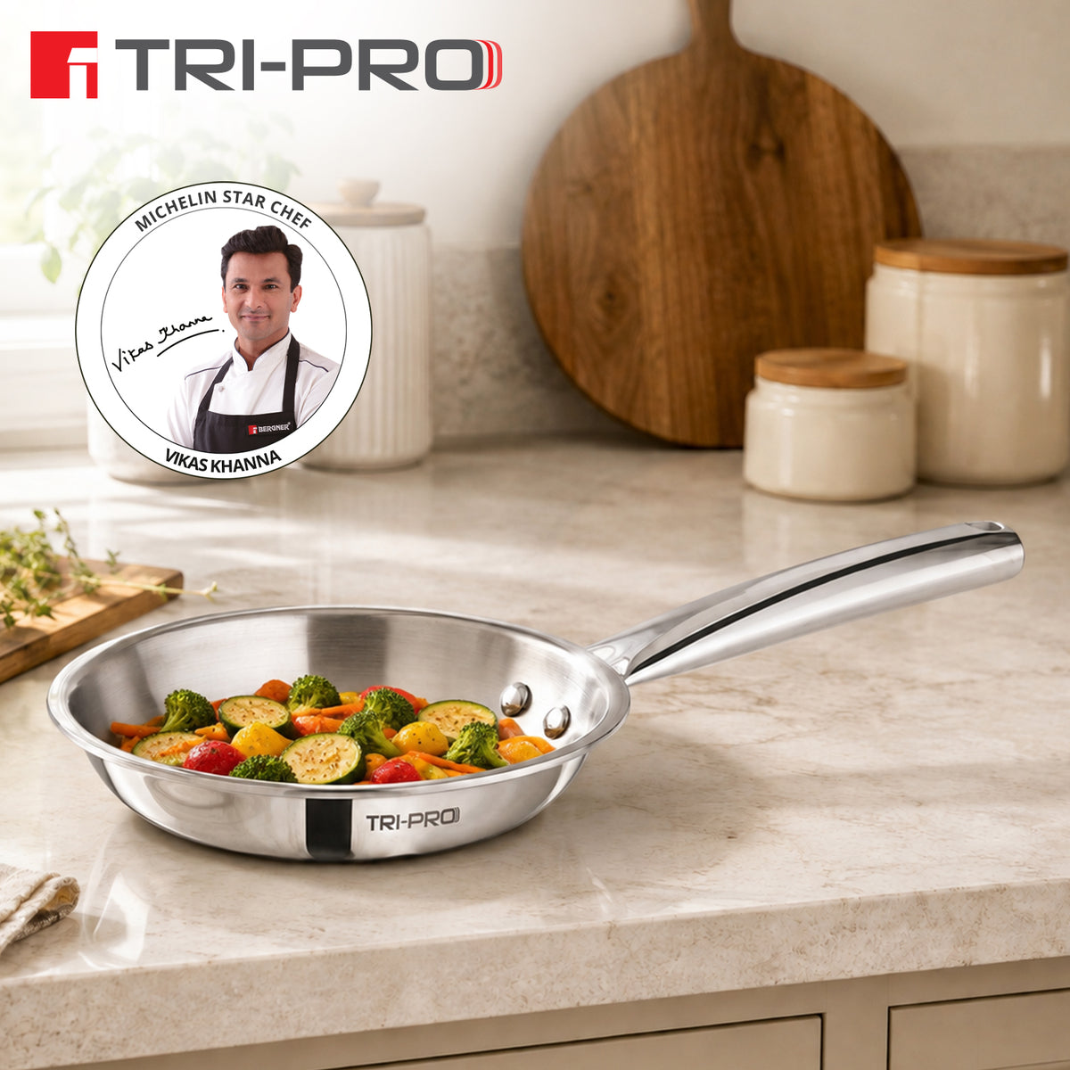 Tripro Mini Triply Frypan 14cm