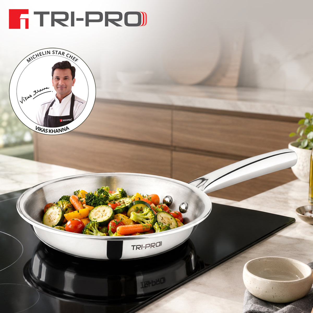 Tripro Mini Triply Frypan 16cm