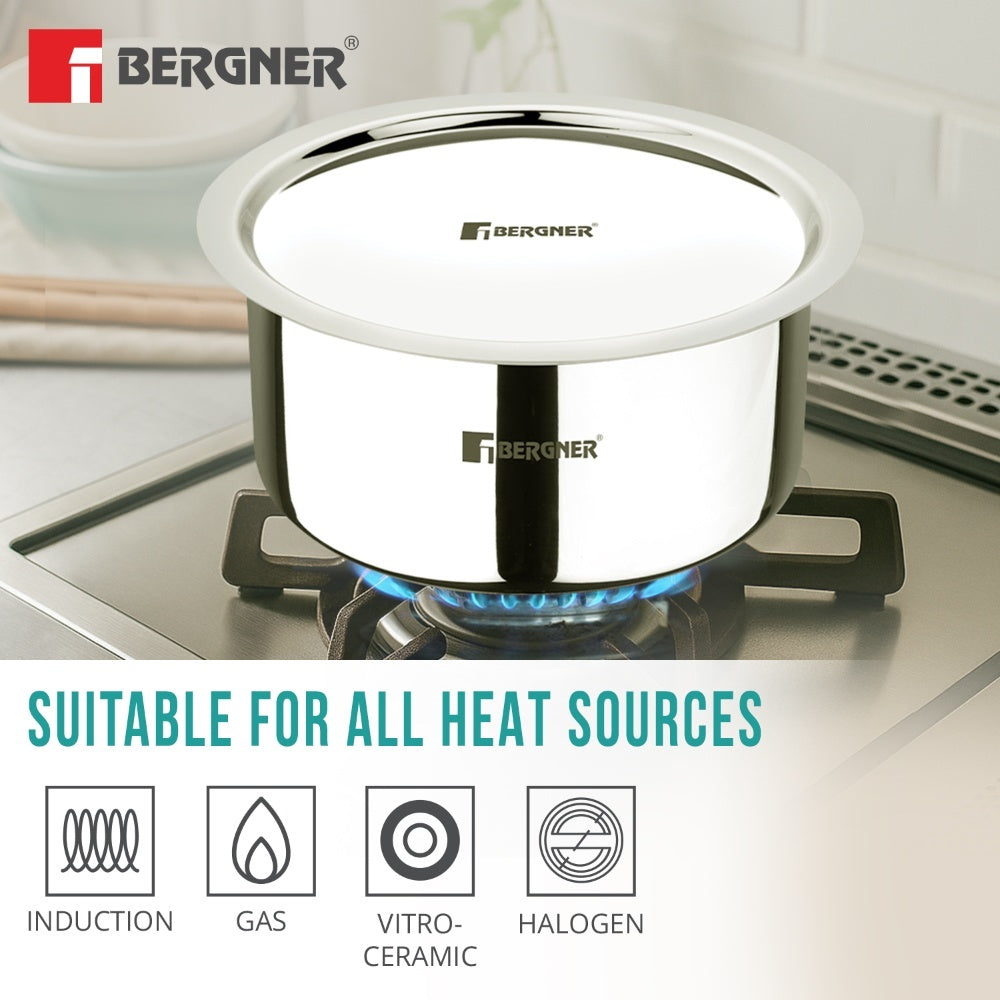 Argent Tri-Ply Stainless Steel Tope