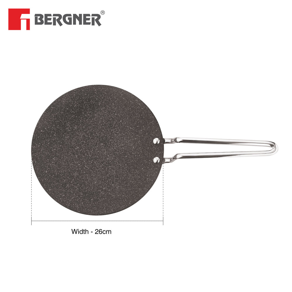 Argent Samsara Tri-Ply Stainless Steel Roti Tawa - Induction Compatible
