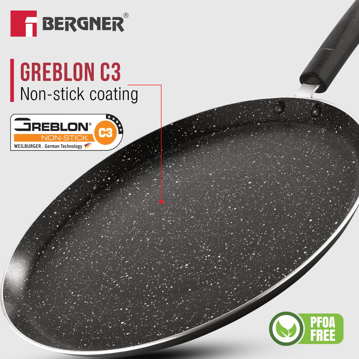 Amarone 28cm Non-Stick Dosa Tawa