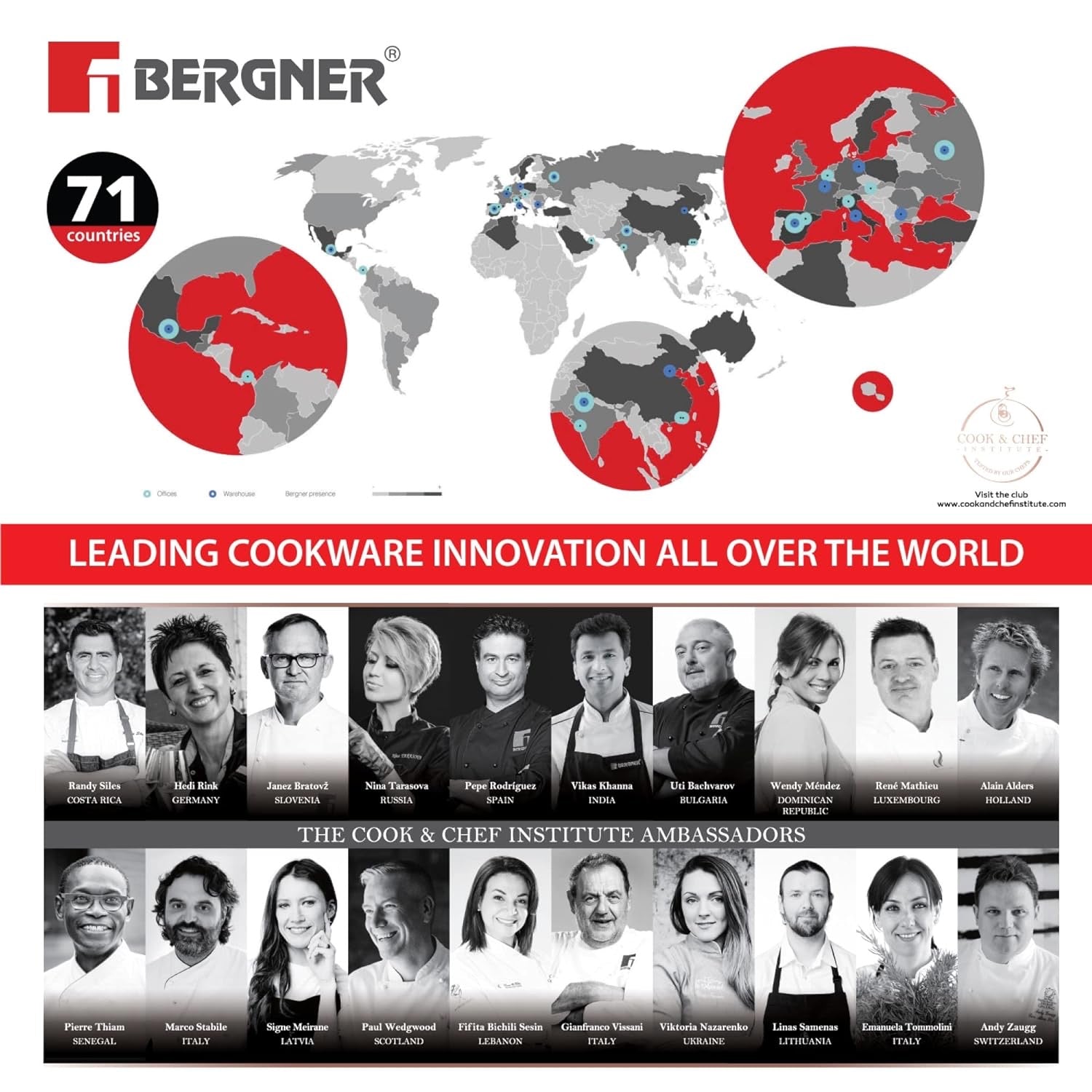 Bellini Plus 5-Layer Non-Stick Biryani Pot - Induction Bottom