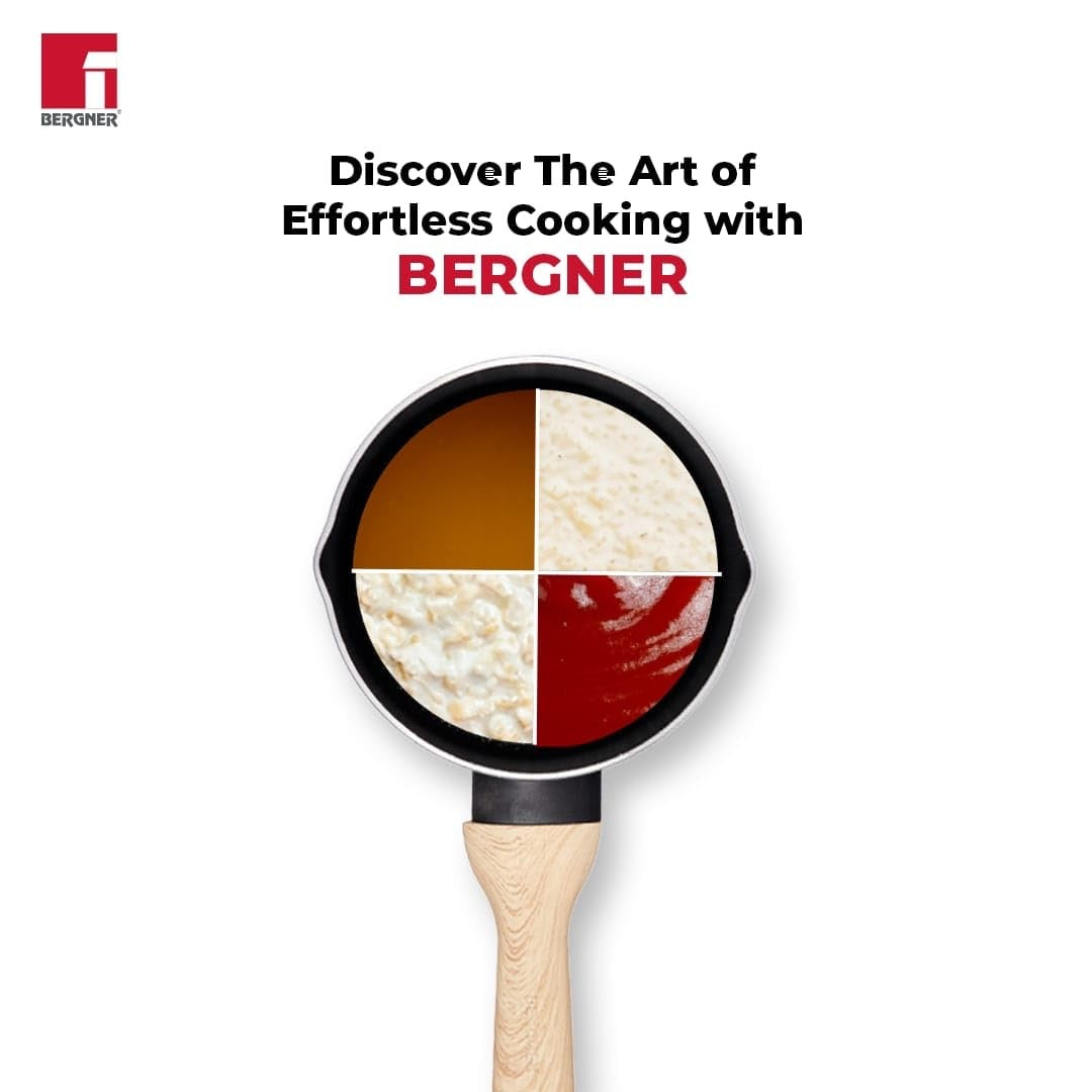 Bellini Plus Aura 5-Layer Non-Stick 16 cm (1.8 Litres) Saucepan - Induction Bottom