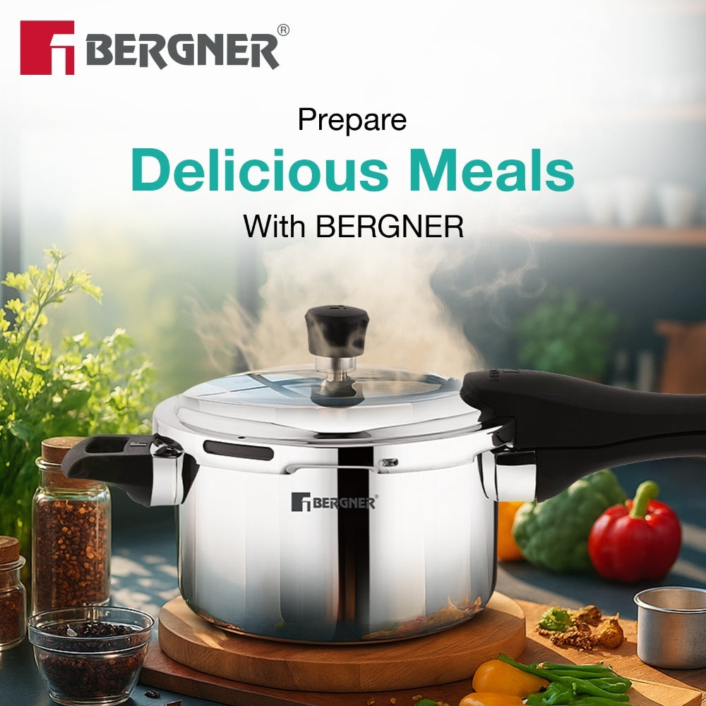 TriPro 4 Pcs Tri-Ply Stainless Steel Cookware combo