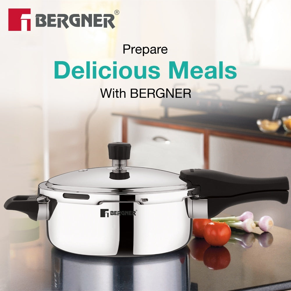 TriPro 4 Pcs Tri-Ply Stainless Steel Cookware combo