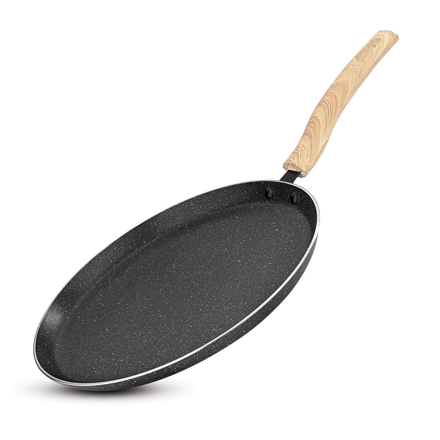 Bergner Earth Black 4 Pcs Non-Stick Cookware Set