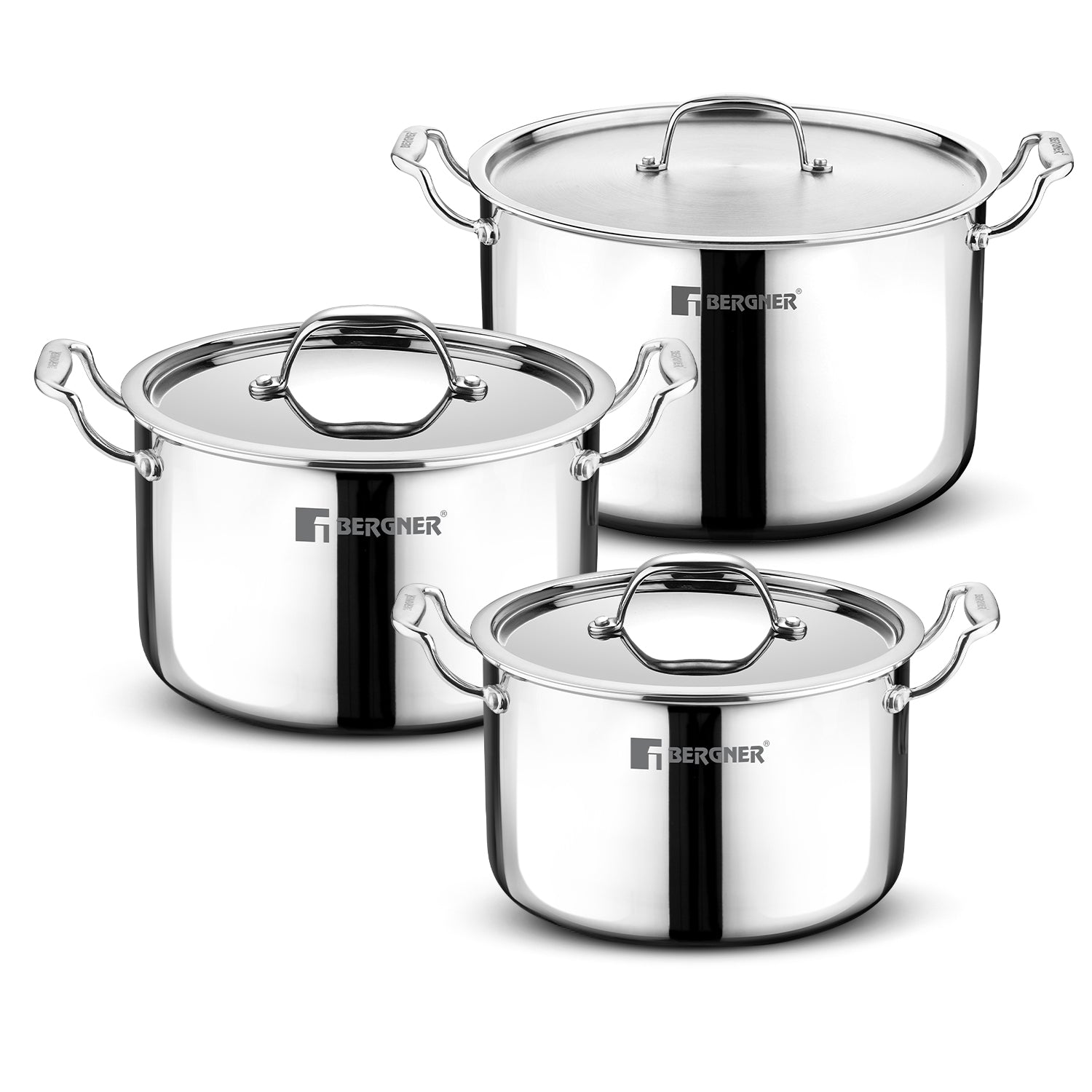 Argent Samsara 6 Pcs Triply Cookware Set