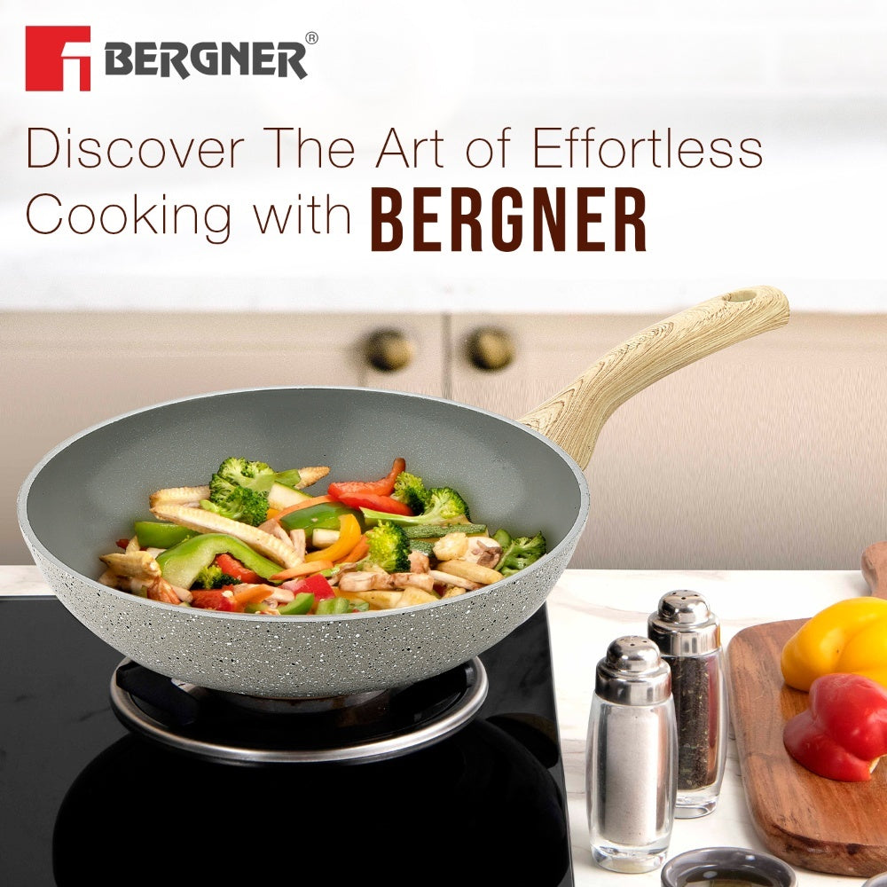 Naturally Ceramic Forged Aluminium 20 cm Frypan - Induction Bottom