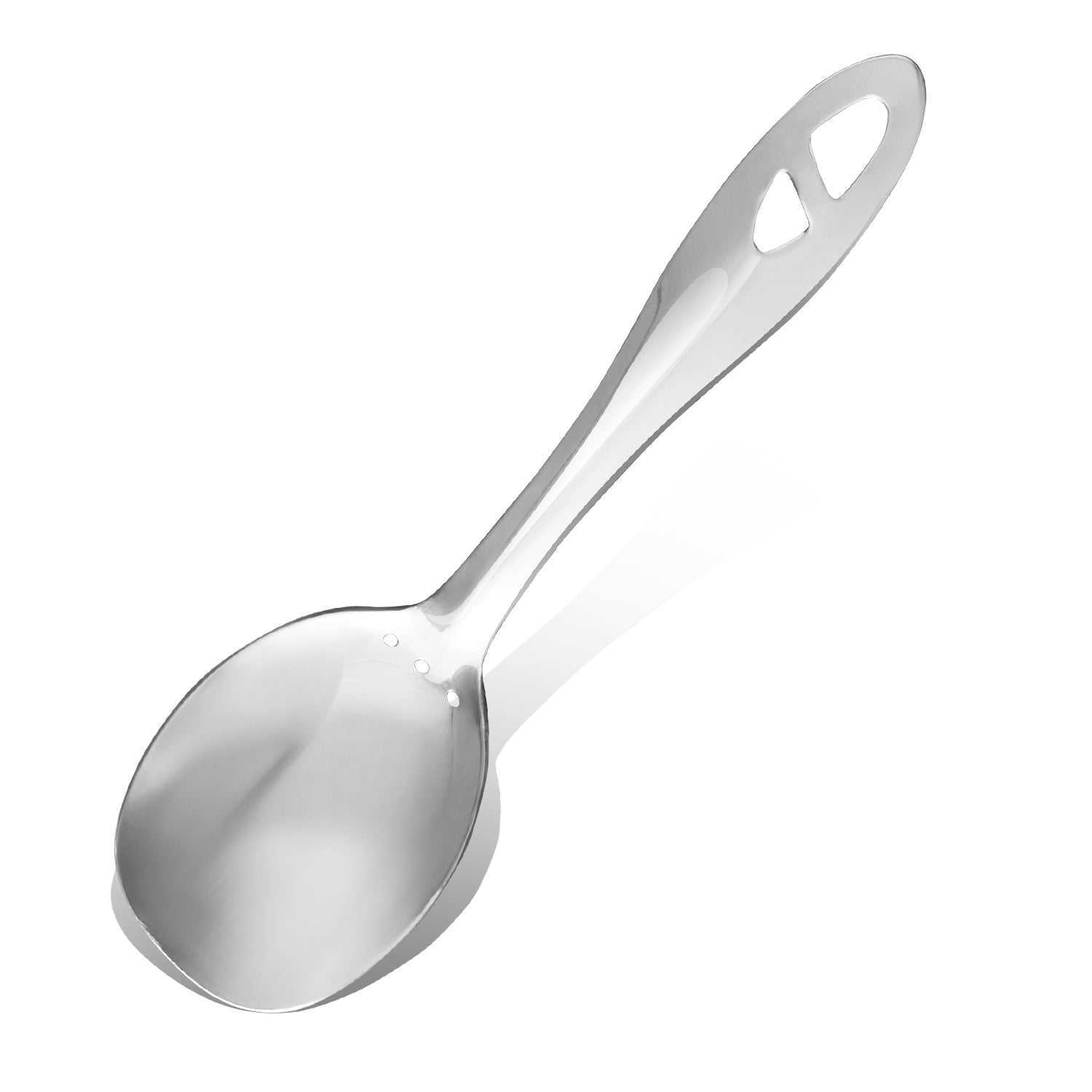 Argent Stainless Steel 26.6cm Solid Spoon for Cooking and Serving