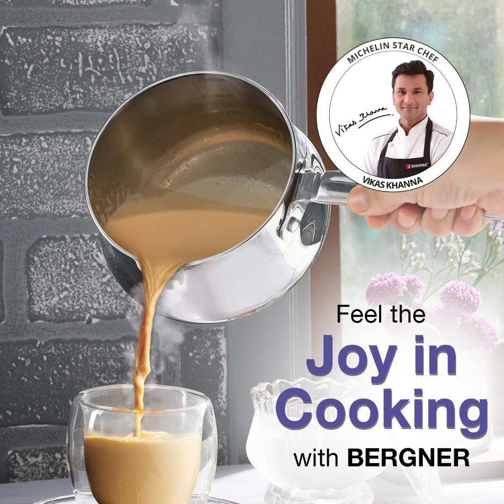 BE Essentials Tri-Ply Stainless Steel 12cm (800ml) Coffee Warmer