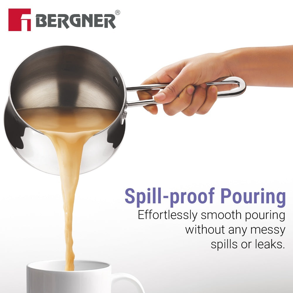 BE Essentials Tri-Ply Stainless Steel 12cm (800ml) Coffee Warmer