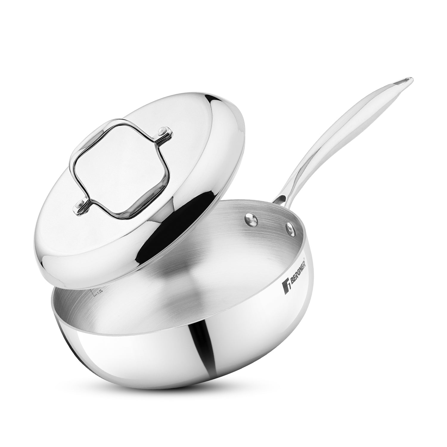 Argent Saira Tri-Ply Stainless Steel Multi Purpose Frypan