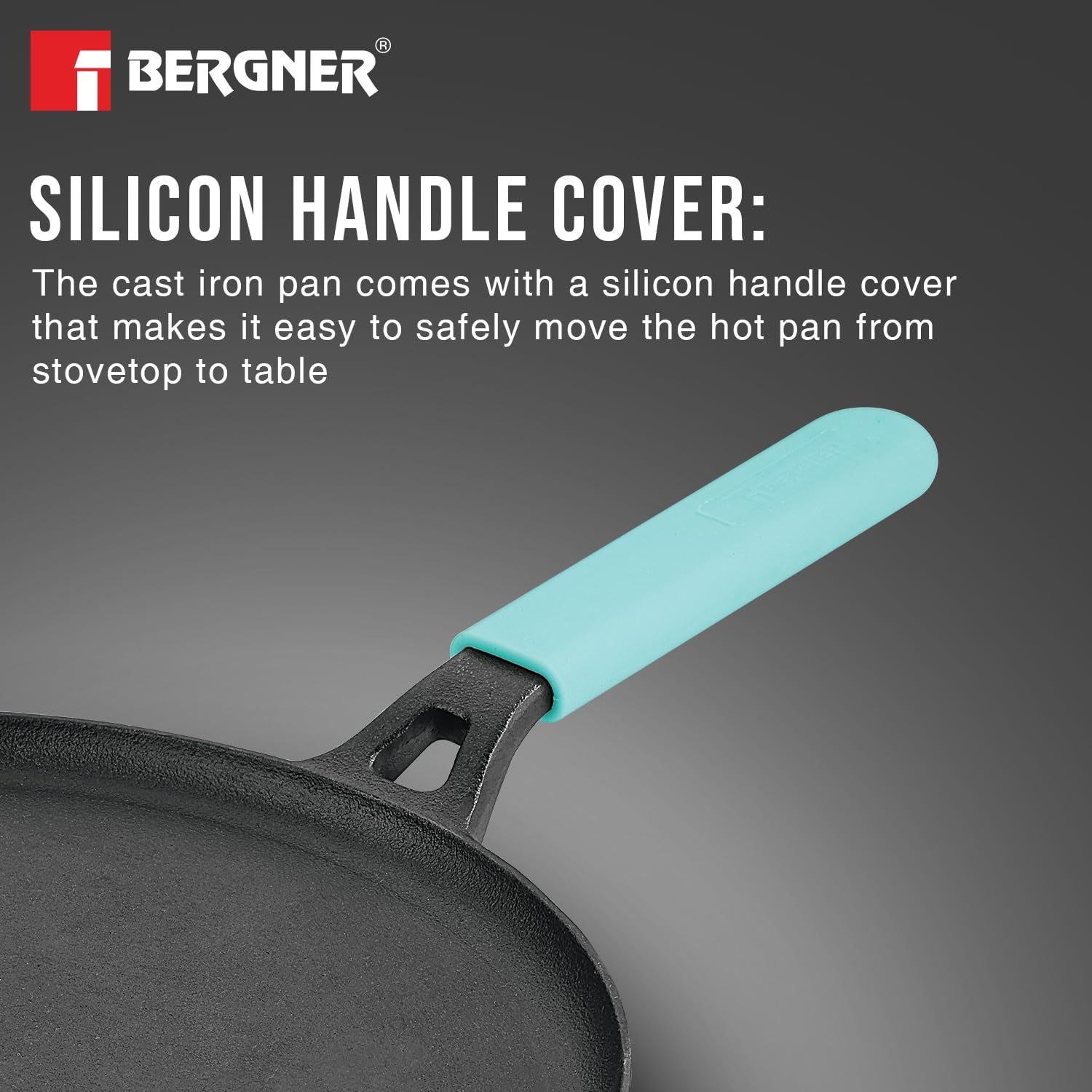 Eco Cast Iron 28cm Dosa Tawa