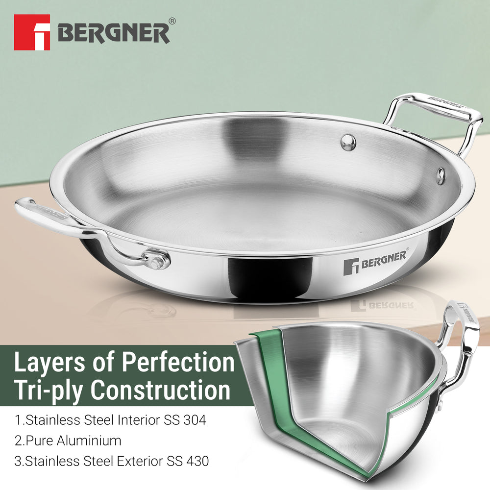 Argent Samsara Triply Jalebi Pan 36cm (5.4L)