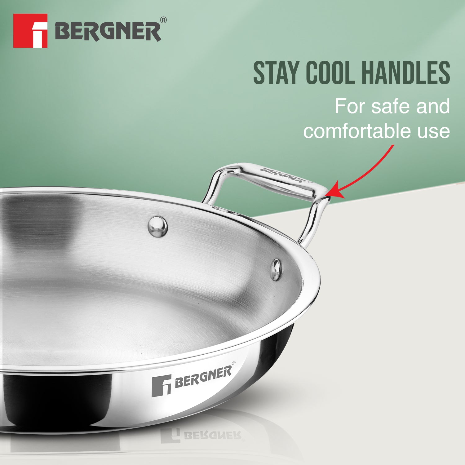 Argent Samsara Triply Jalebi Pan 32cm (4L)